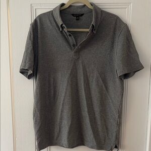 Banana Republic Men’s Gray Polo Shirt Size Medium